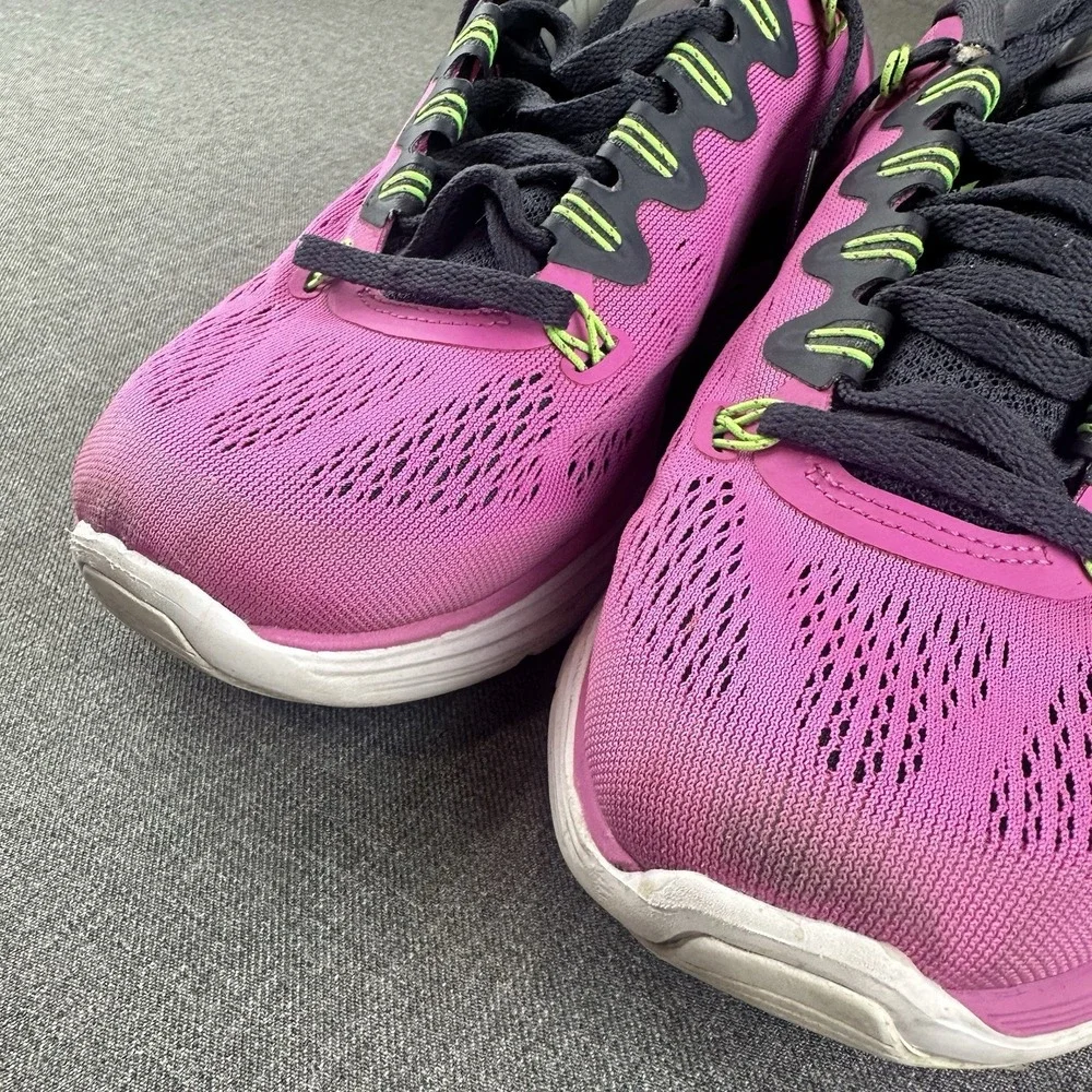 NIKE LUNARGLIDE +5 pink Running Training Shoes‎ 599395-610 Women's 8